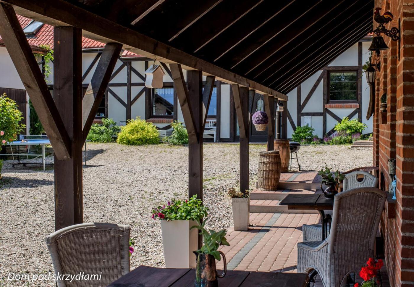 Dom Pod Skrzydlami Bed & Breakfast Gawliki Wielkie ภายนอก รูปภาพ